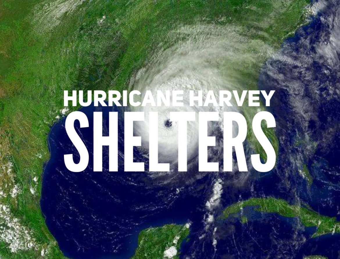 full list of hurricane harvey shelters