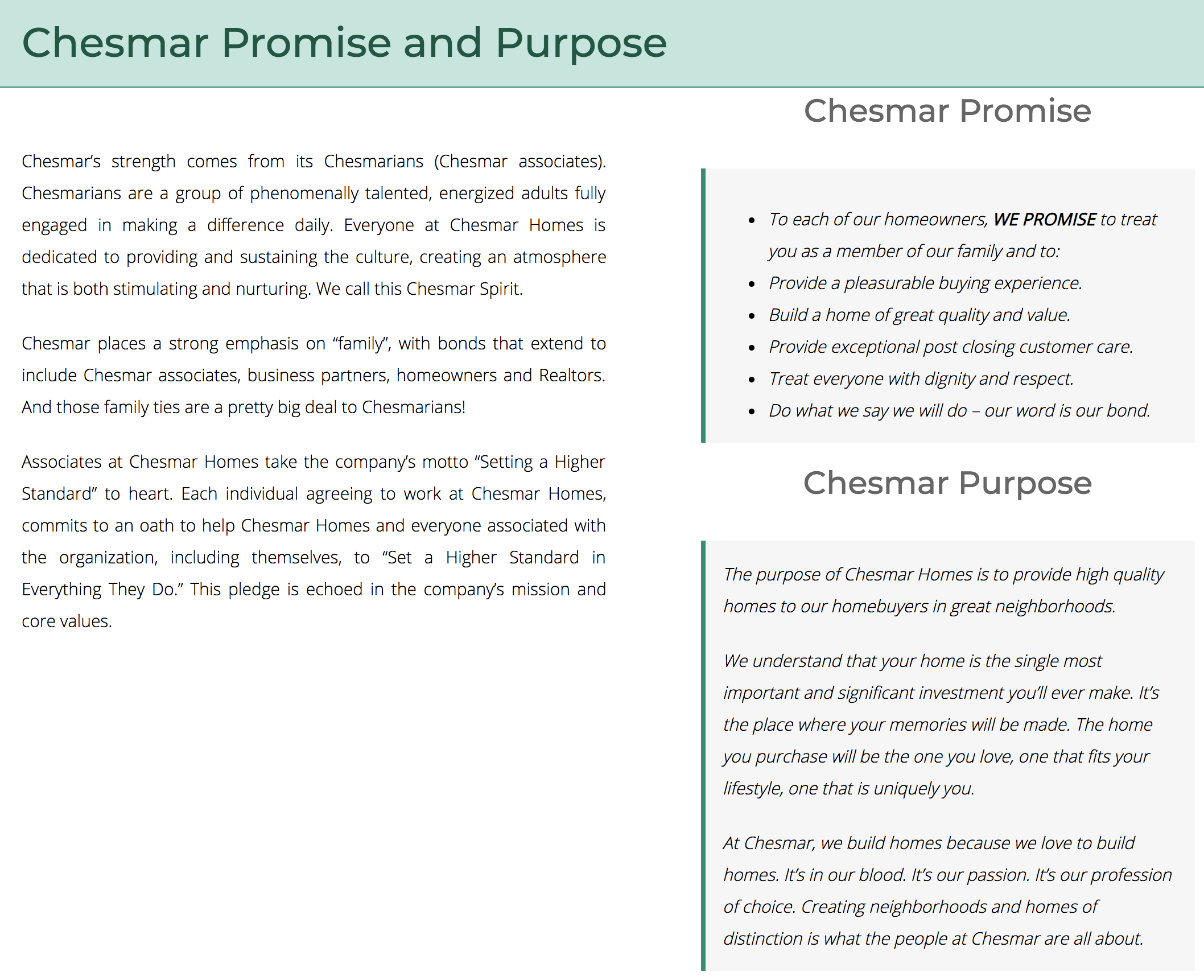 chesmar homes, promise and purpose, new home sales realtor and real estate agent, magnolia, the woodlands, klein, spring, conroe