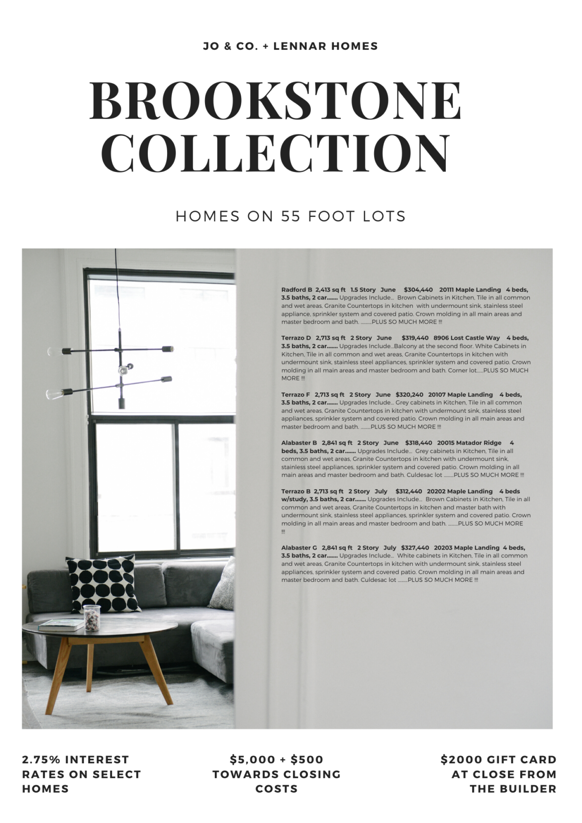 Fantastic Specials on Lennar Homes For Sale at Miramesa, in Cypress