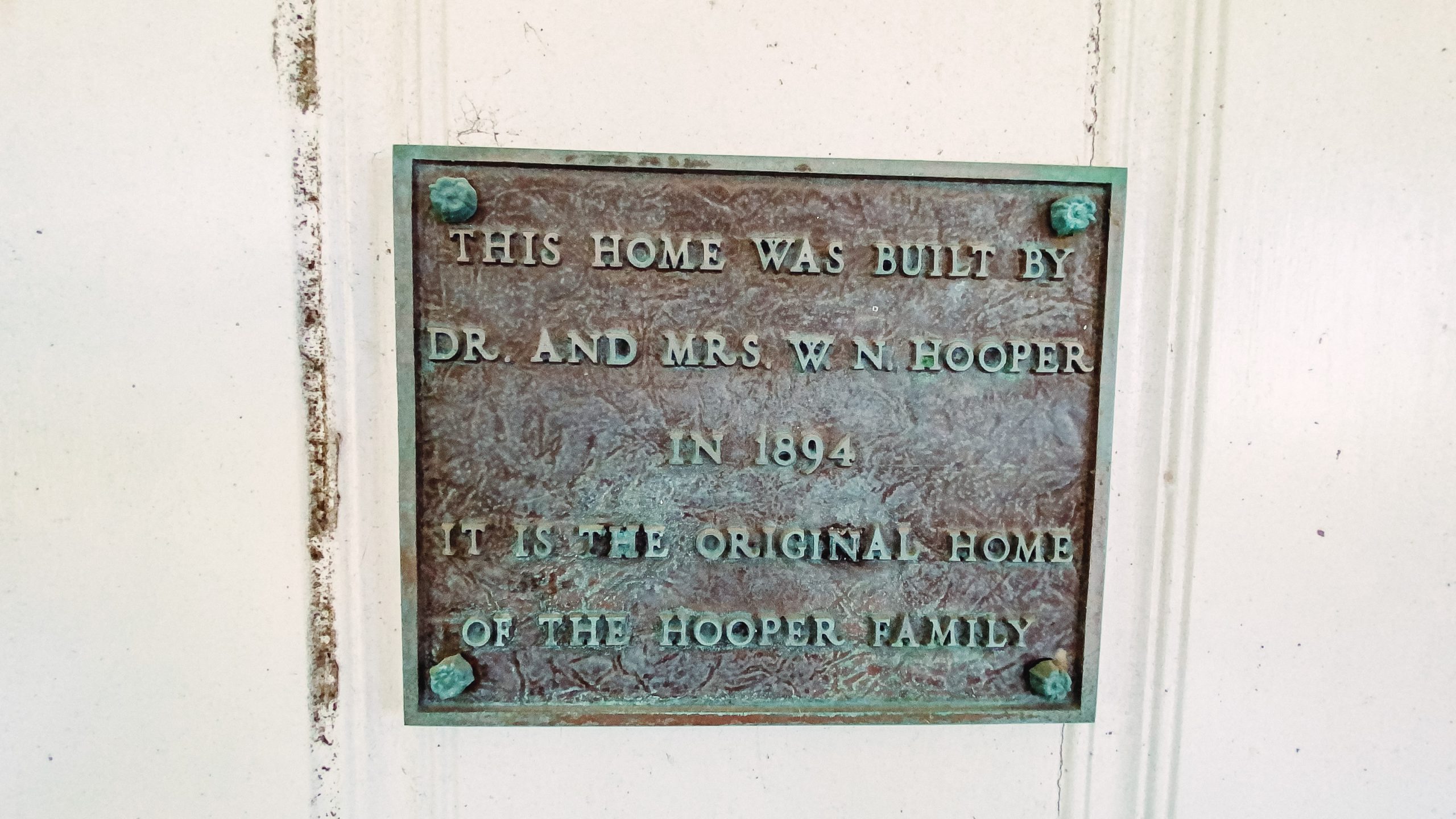 hooper family home built in 1894