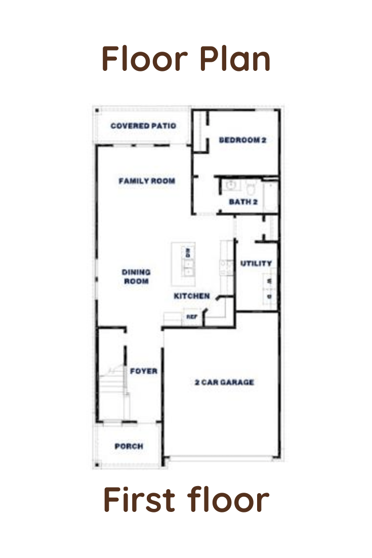 5738 Indigo Ridge Court Floor Plan First floor